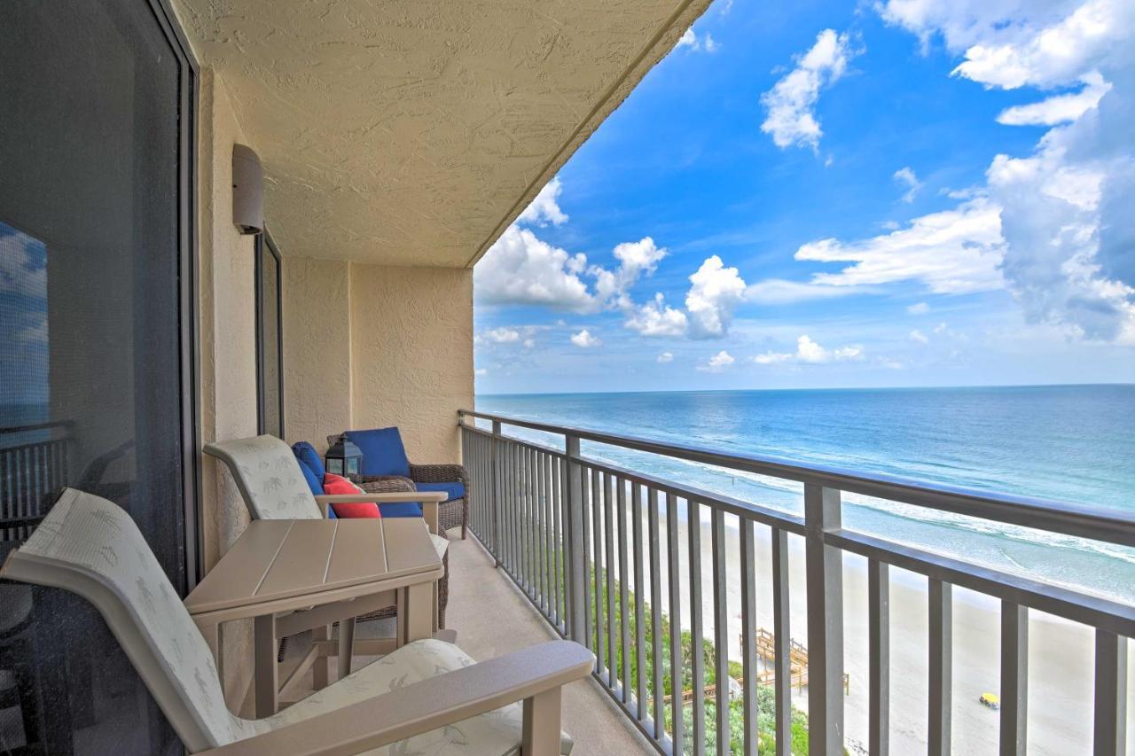 Beachfront Resort Condo With Panoramic Ocean Views! New Smyrna Beach Zewnętrze zdjęcie